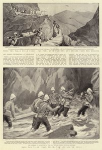 ティラフィールドフォースと共に、ダトイの前進 作： Charles J. Staniland
